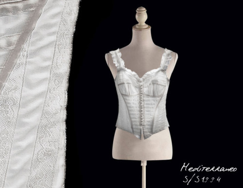 Dolce & Cabbana corsets