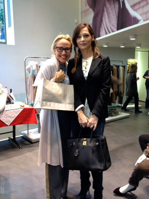 Stefanel styling event with Alexandra Katsaiti