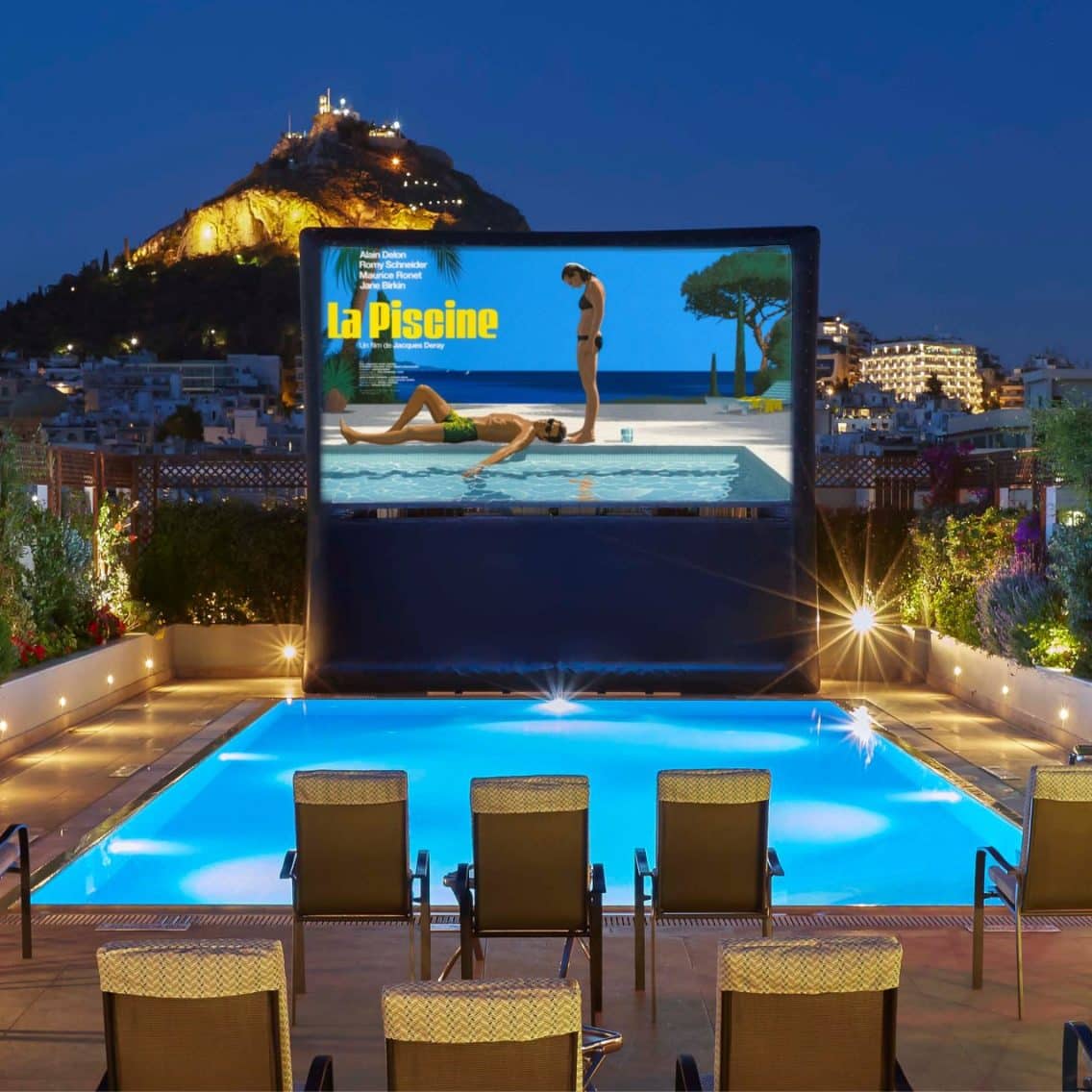 Το Pool Your Cinema επιστρέφει στο Ξενοδοχείο Μεγάλη Βρεταννία