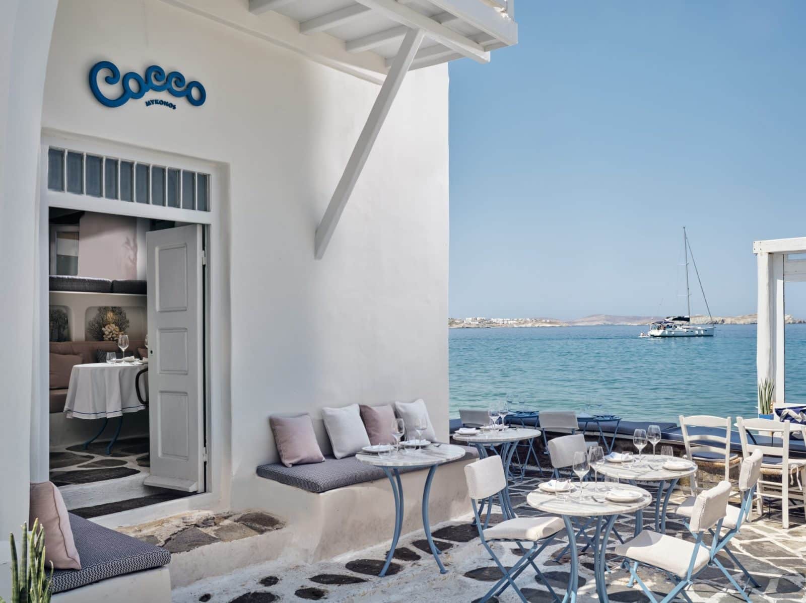 009 Cocco Mykonos, ένα petite εστιατόριο στη Μικρή Βενετία
