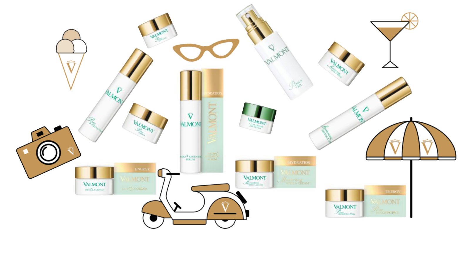 VALMONT BEAUTY ON THE GO Summer Valmont on the Go