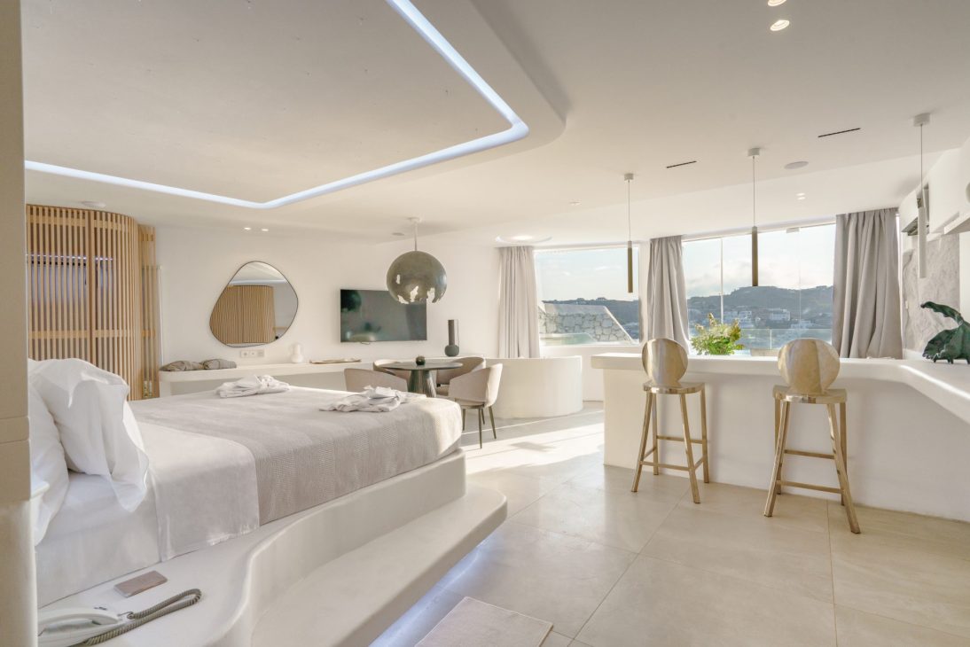 αMykonos Suite 2 Kivotos Mykonos, ένα καταφύγιο για την ψυχή και το σώμα