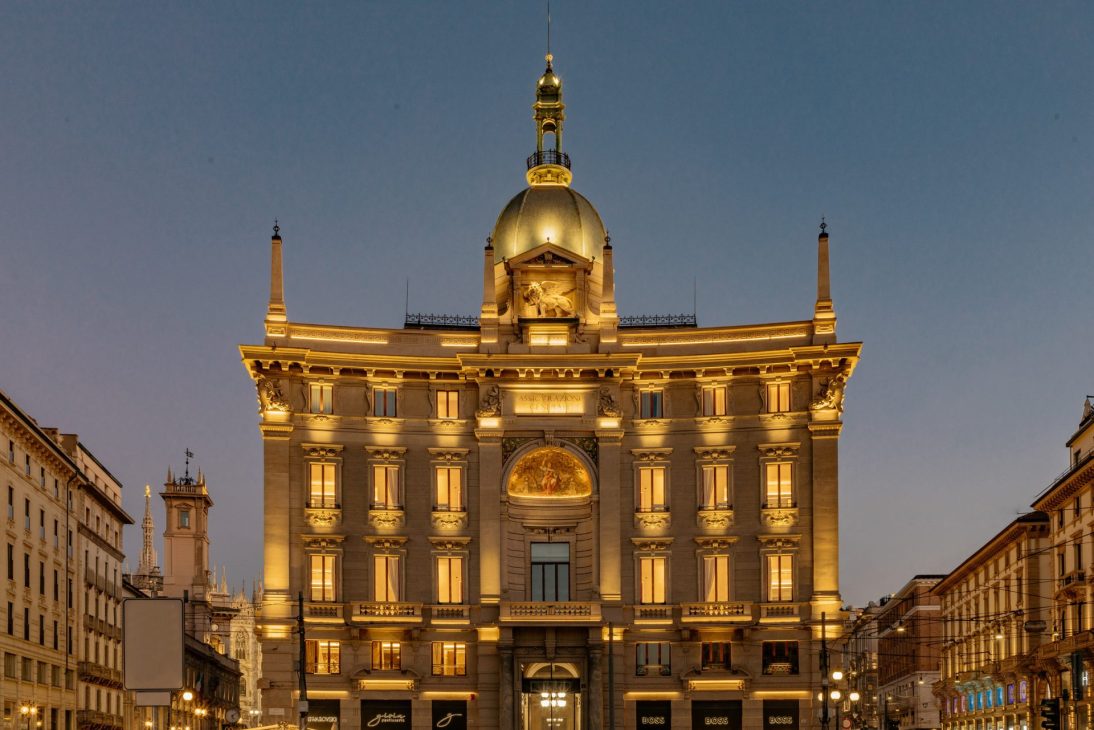 PalazzoCordusio GranMelia Facade Palazzo Cordusio, ένα εμβληματικό ξενοδοχείο στην καρδιά του Μιλάνου