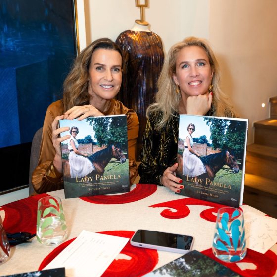 Στην παρουσίαση του νέου βιβλίου της India Hicks, “Lady Pamela”