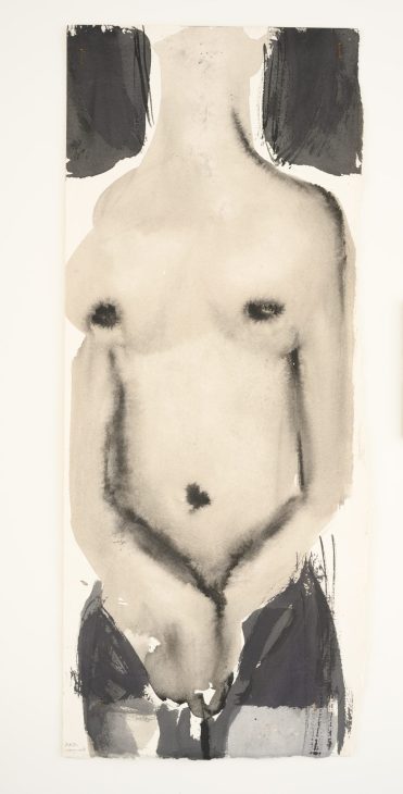 Long Neck fragment 1998 c H έκθεση Marlene Dumas: Cycladic Blues στο Μουσείο Κυκλαδικής Τέχνης